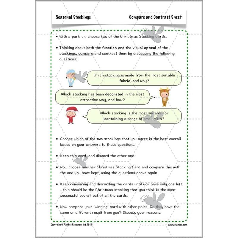 PlanBee Kids Christmas Stockings | Christmas Sewing for Kids PlanBee