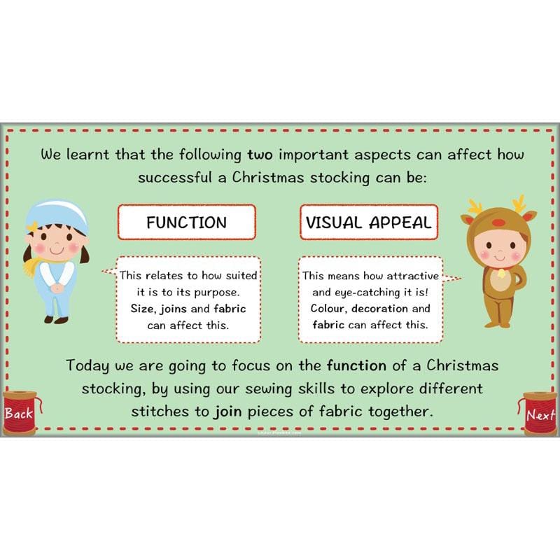 PlanBee Kids Christmas Stockings | Christmas Sewing for Kids PlanBee