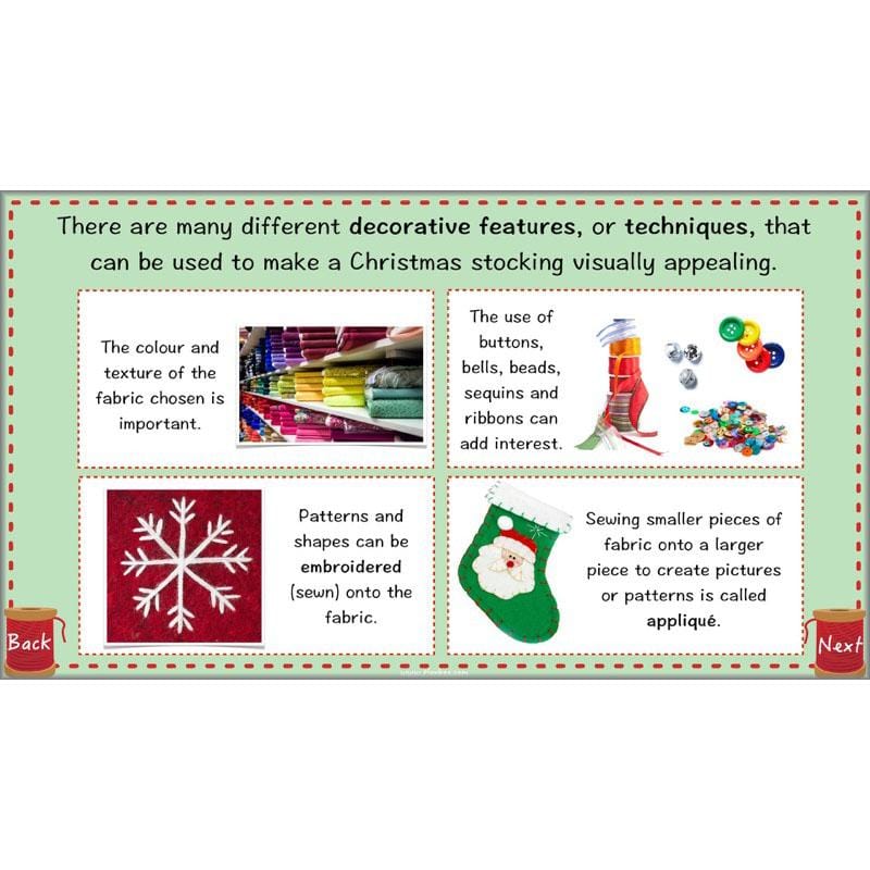 PlanBee Kids Christmas Stockings | Christmas Sewing for Kids PlanBee