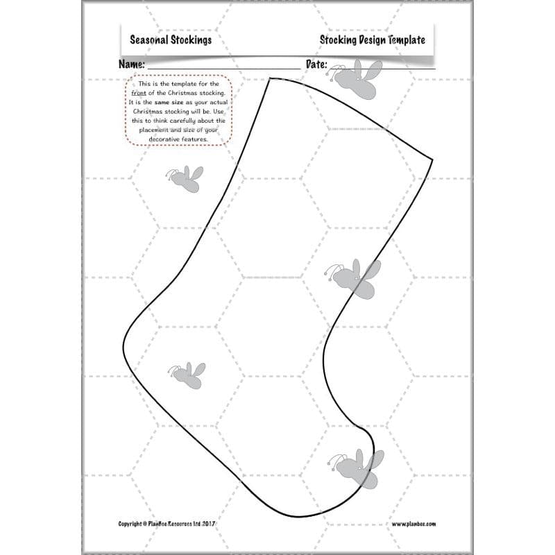 PlanBee Kids Christmas Stockings | Christmas Sewing for Kids PlanBee