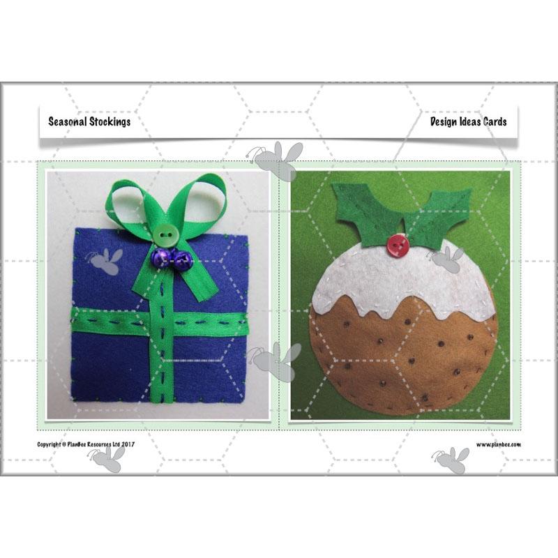 PlanBee Kids Christmas Stockings | Christmas Sewing for Kids PlanBee