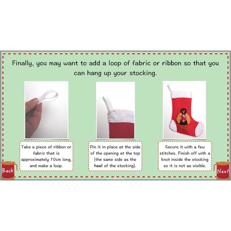 PlanBee Kids Christmas Stockings | Christmas Sewing for Kids PlanBee