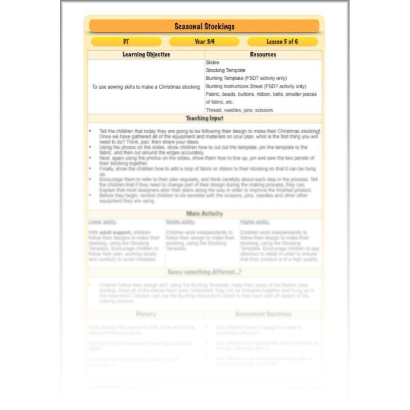 PlanBee Kids Christmas Stockings | Christmas Sewing for Kids PlanBee