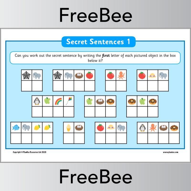 FREE Fun with Words Pack by PlanBee