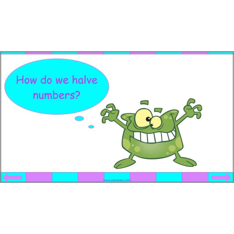 PlanBee Seeing Doubles - Doubling and Halving Year 4 Maths Lesson Planning