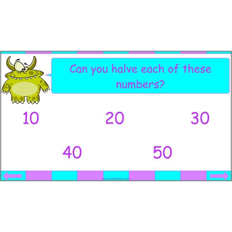 PlanBee Seeing Doubles - Doubling and Halving Year 4 Maths Lesson Planning