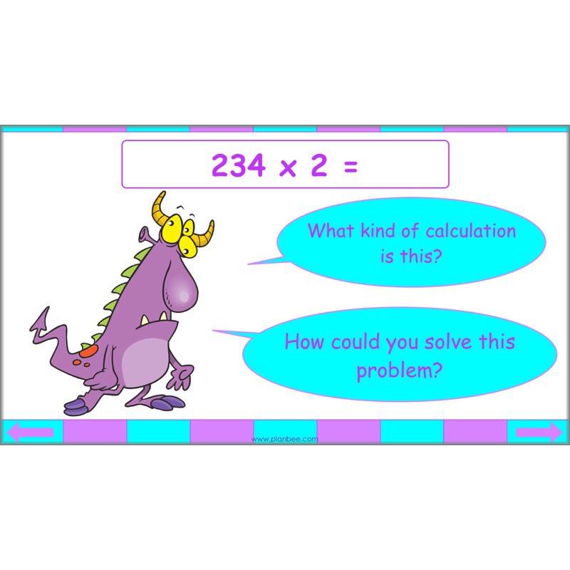 PlanBee Seeing Doubles - Doubling and Halving Year 4 Maths Lesson Planning