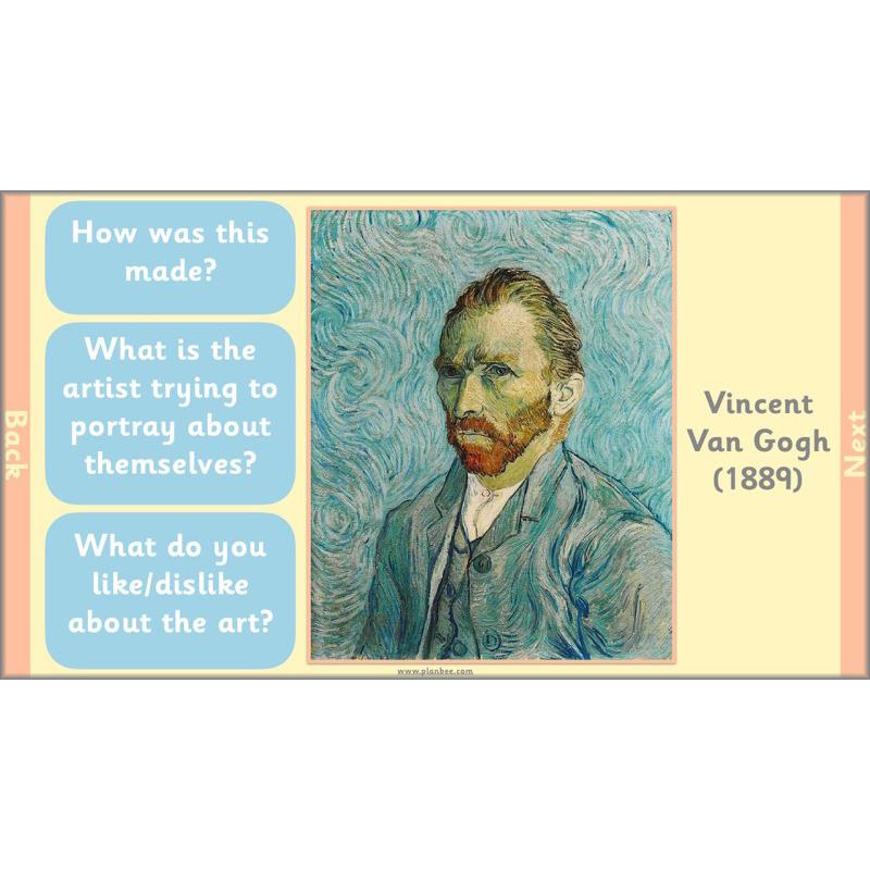 PlanBee Self Portrait: Primary Art Lessons for Year 1 & Year 2