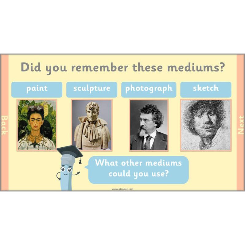 SelfPortraits KS1 Art Lessons PlanBee
