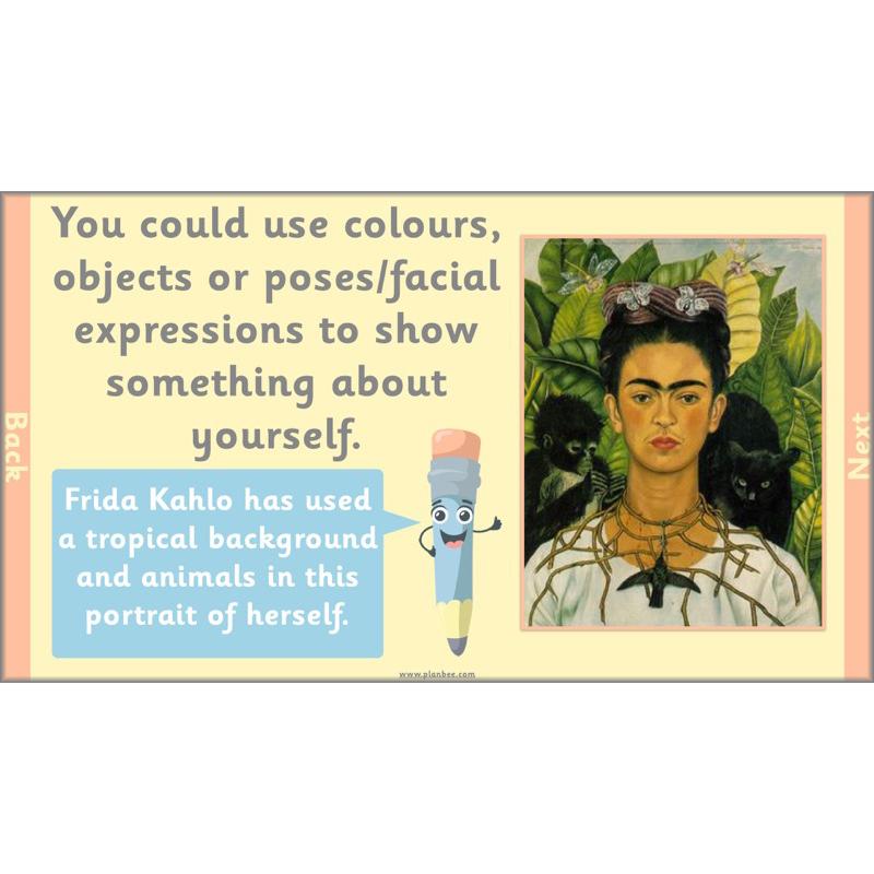 PlanBee Self Portrait: Primary Art Lessons for Year 1 & Year 2