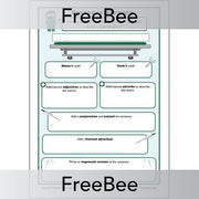 PlanBee Improving Sentences KS2 Worksheet by PlanBee