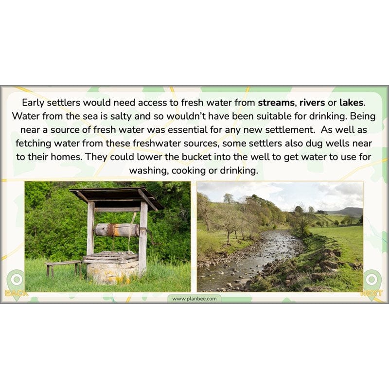 PlanBee Settlements KS2 Geography Lessons for Year 3/4 by PlanBee