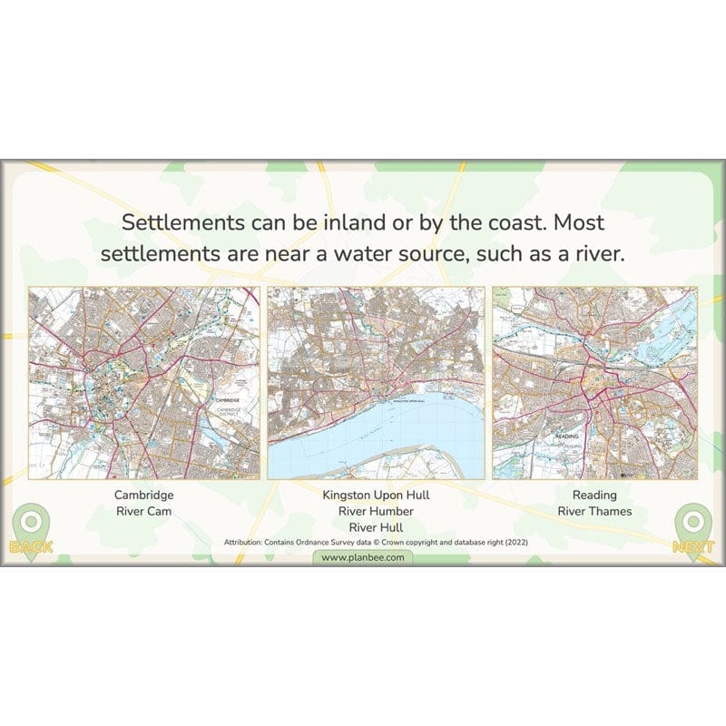 PlanBee Settlements KS2 Geography Lessons for Year 3/4 by PlanBee
