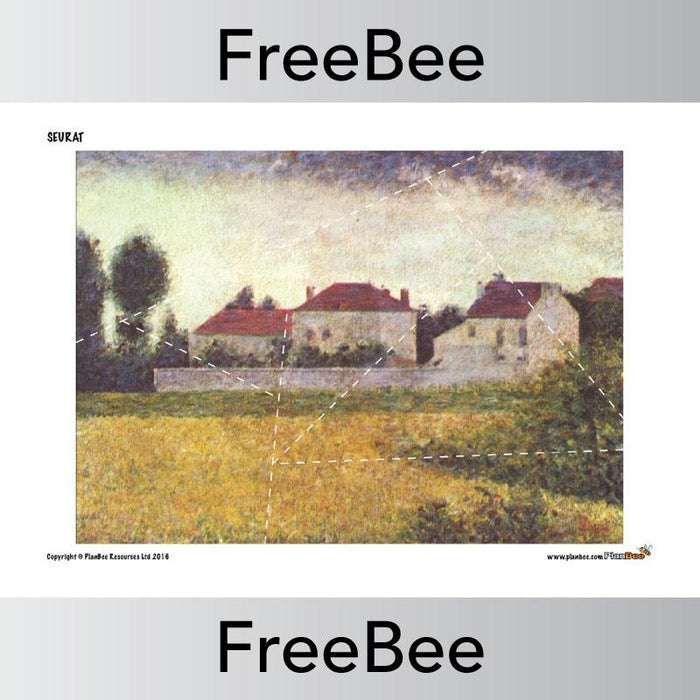 PlanBee Seurat Jigsaw Pack | Free Resources | PlanBee