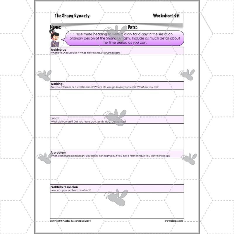 PlanBee Shang Dynasty KS2 Planning Pack for Year 5 & 6 by PlanBee