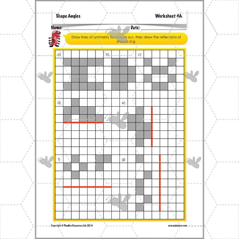 PlanBee Shape Angles Year 4 Shape Properties Lesson | PlanBee