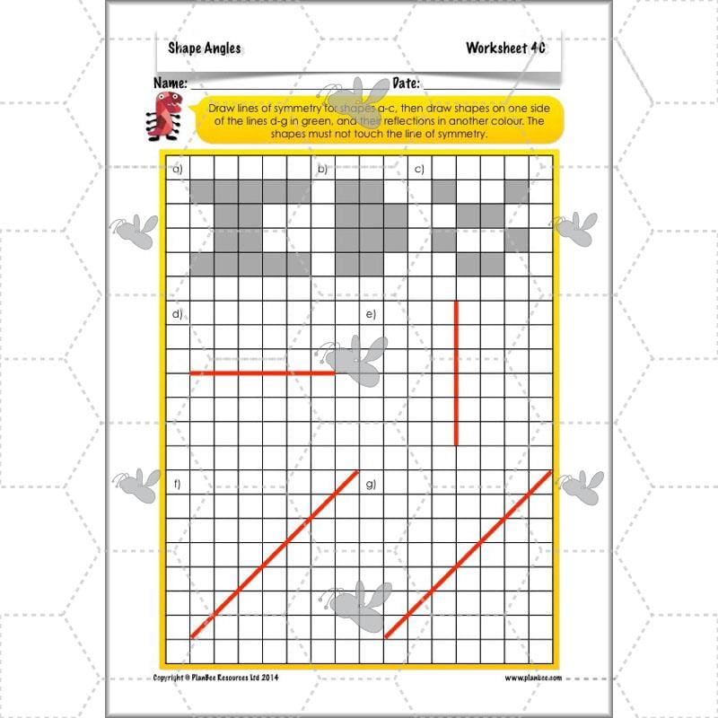 PlanBee Shape Angles Year 4 Shape Properties Lesson | PlanBee