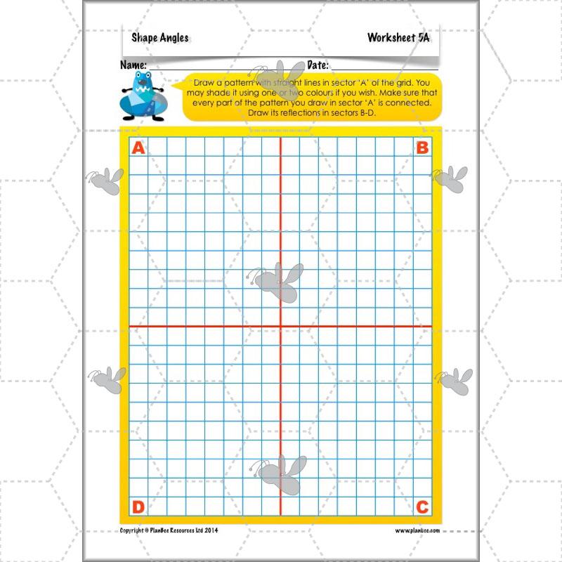 PlanBee Shape Angles Year 4 Shape Properties Lesson | PlanBee