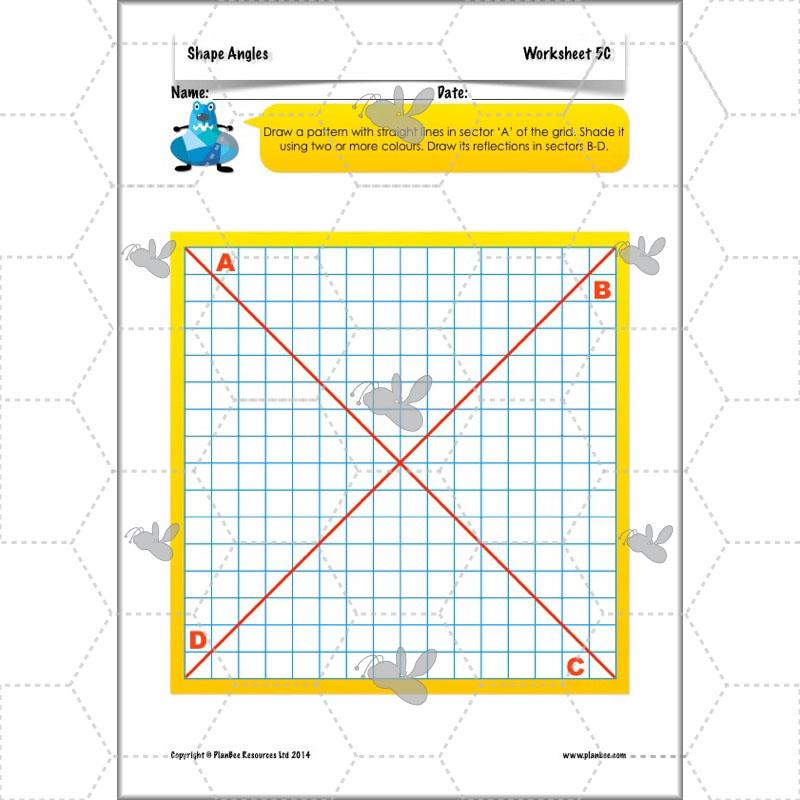 PlanBee Shape Angles Year 4 Shape Properties Lesson | PlanBee