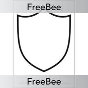 PlanBee FREE Shield Template by PlanBee