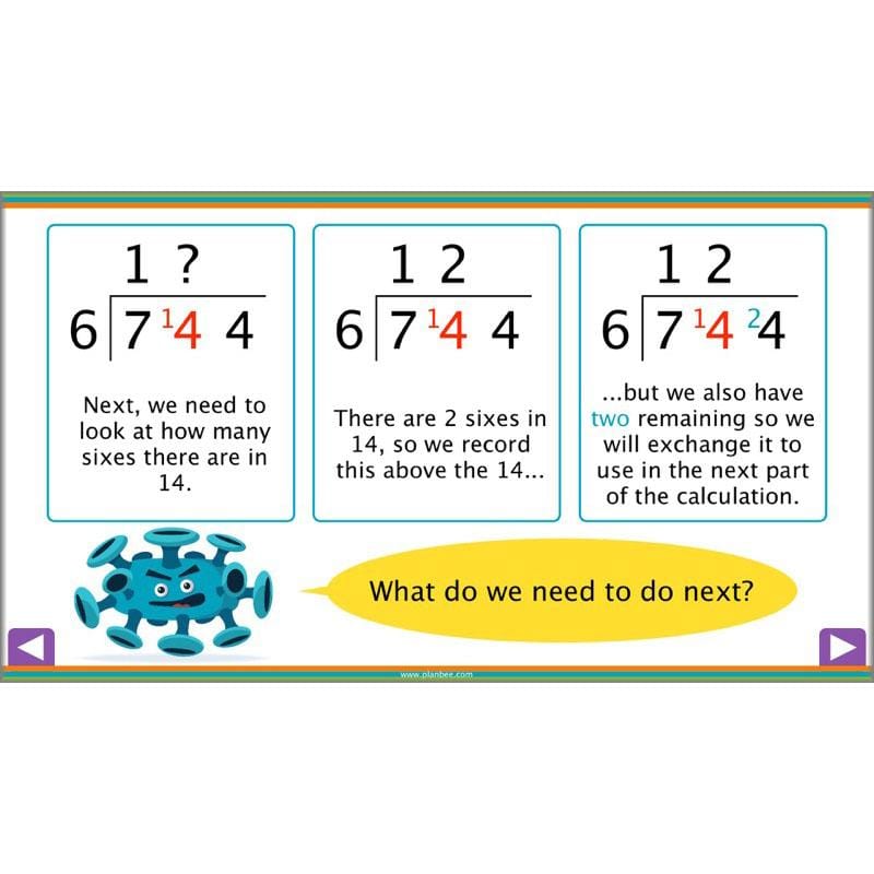 PlanBee Short Division - Year 5 Maths Planning and Resources from PlanBee