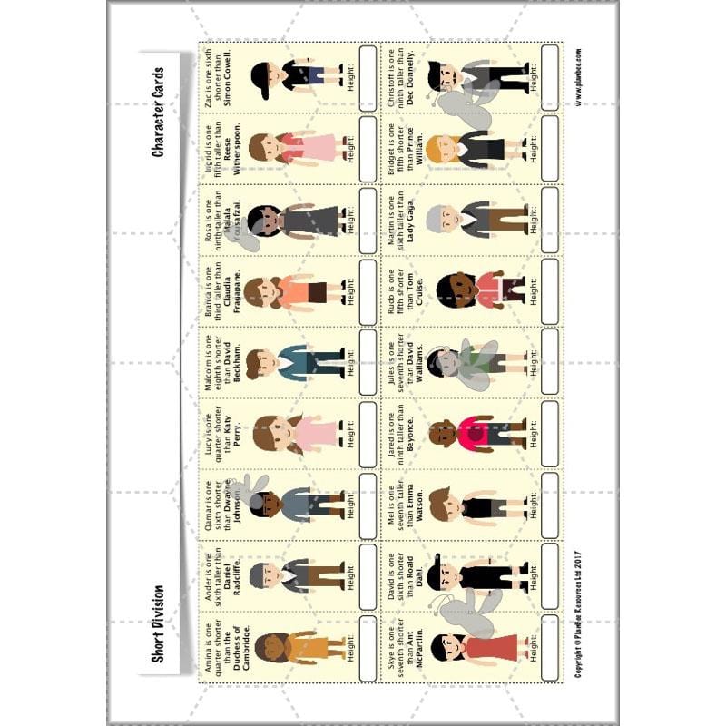 PlanBee Short Division - Year 5 Maths Planning and Resources from PlanBee