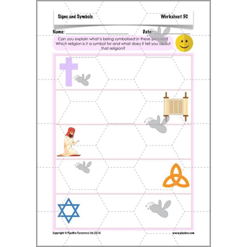 PlanBee Religious Signs and Symbols – Year 3 RE lessons
