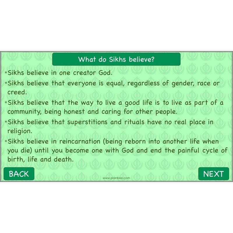 PlanBee Sikh Rites of Passage: KS2 RE lesson planning pack