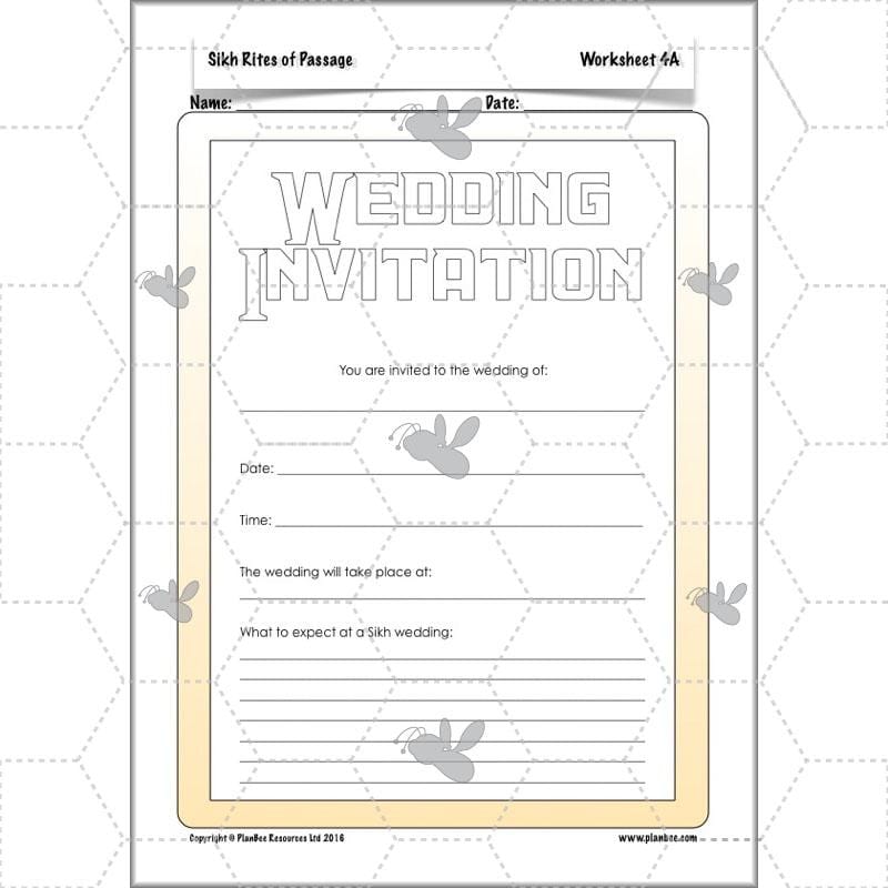PlanBee Sikh Rites of Passage: KS2 RE lesson planning pack