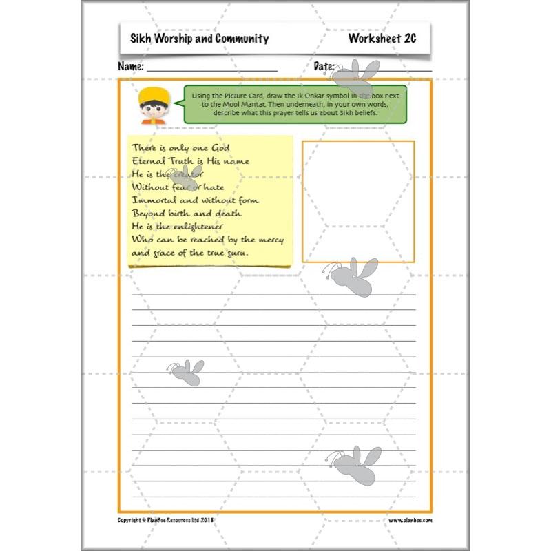 PlanBee Sikh Worship and Community: KS2 RE lesson plans