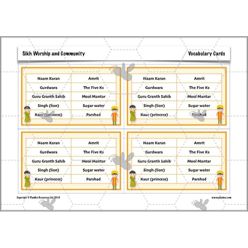 PlanBee Sikh Worship and Community: KS2 RE lesson plans