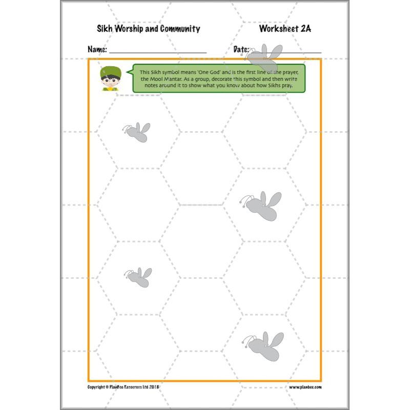 PlanBee Sikh Worship and Community: KS2 RE lesson plans