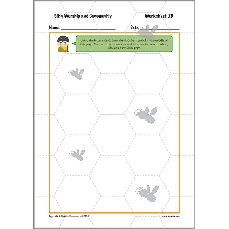 PlanBee Sikh Worship and Community: KS2 RE lesson plans