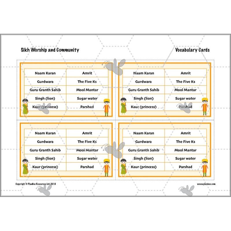 PlanBee Sikh Worship and Community: KS2 RE lesson plans