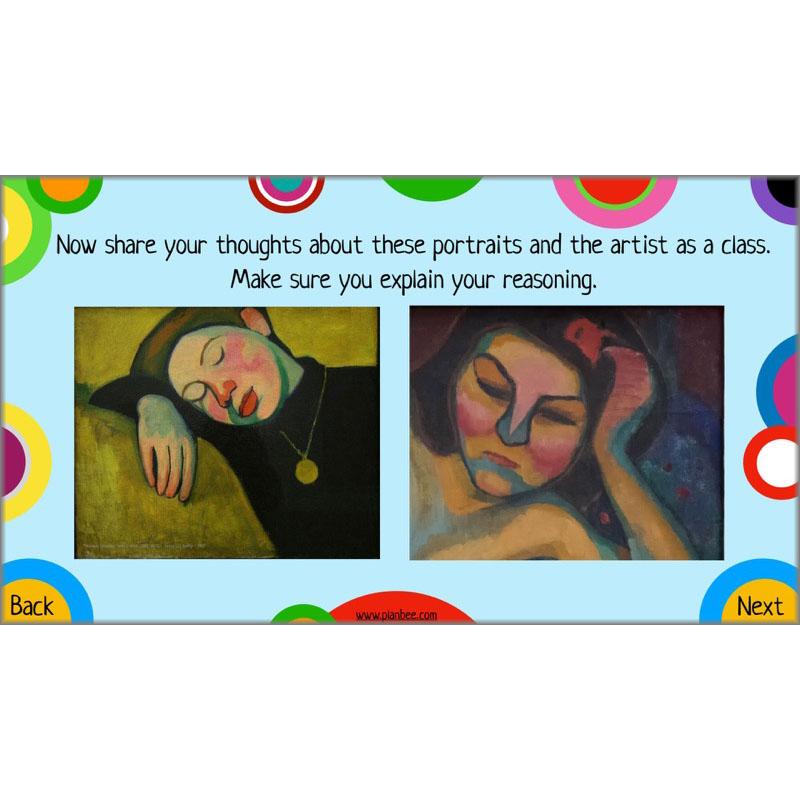 PlanBee Sonia DelaunayKS2 Art scheme of work by PlanBee