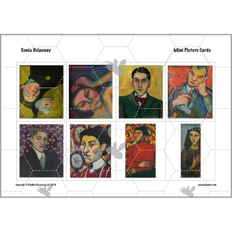 PlanBee Sonia DelaunayKS2 Art scheme of work by PlanBee