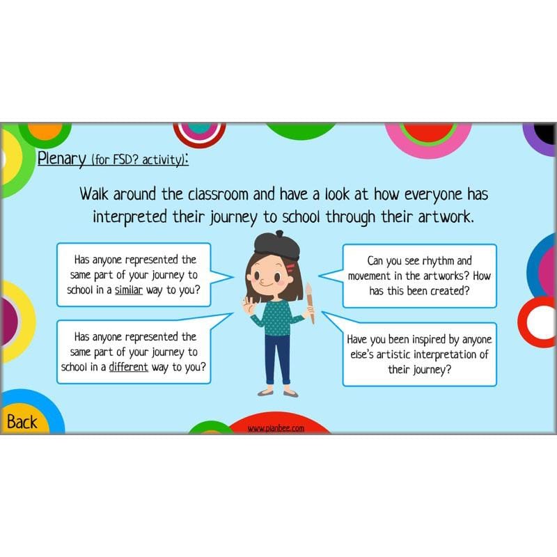 PlanBee Sonia DelaunayKS2 Art scheme of work by PlanBee