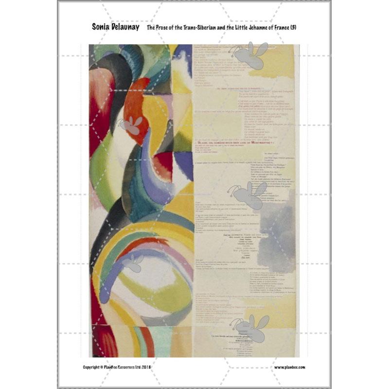 PlanBee Sonia DelaunayKS2 Art scheme of work by PlanBee