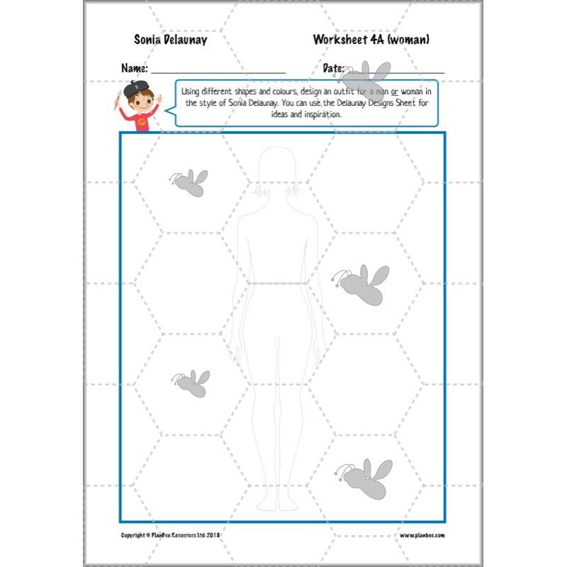 PlanBee Sonia DelaunayKS2 Art scheme of work by PlanBee