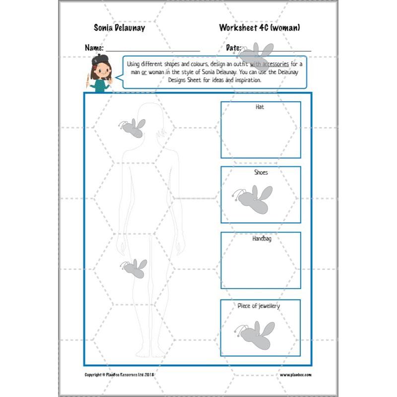 PlanBee Sonia DelaunayKS2 Art scheme of work by PlanBee