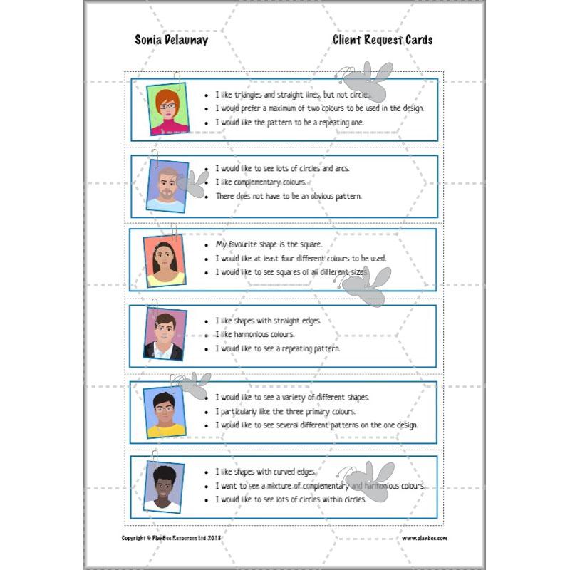 PlanBee Sonia DelaunayKS2 Art scheme of work by PlanBee