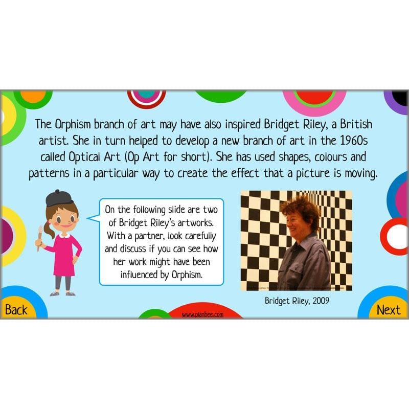 PlanBee Sonia DelaunayKS2 Art scheme of work by PlanBee