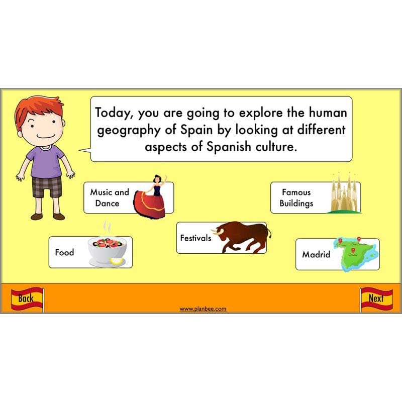 PlanBee Spain and Catalonia: KS2 Geography scheme of work Year 3 & Year 4