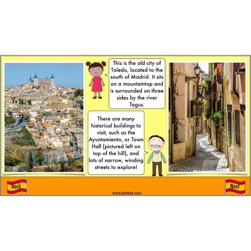 PlanBee Spain and Catalonia: KS2 Geography scheme of work Year 3 & Year 4