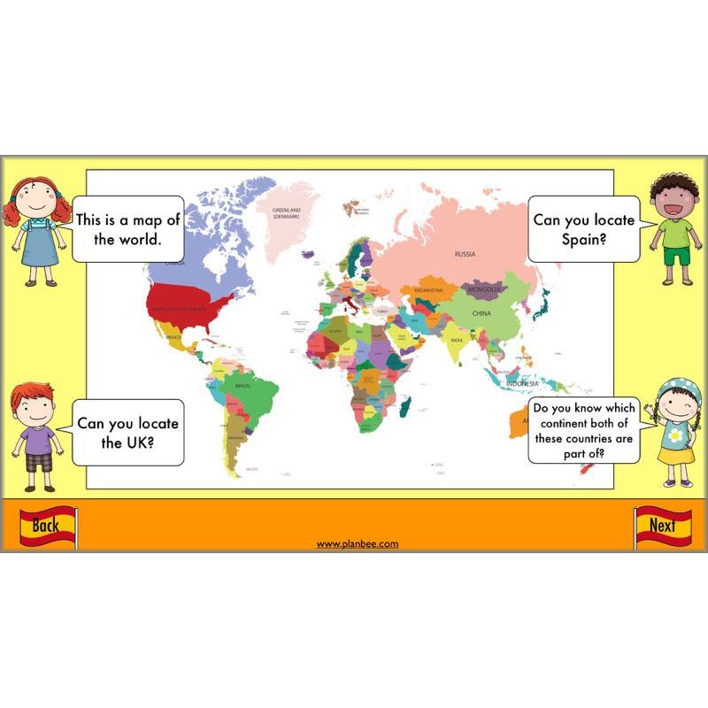 PlanBee Spain and Catalonia: KS2 Geography scheme of work Year 3 & Year 4
