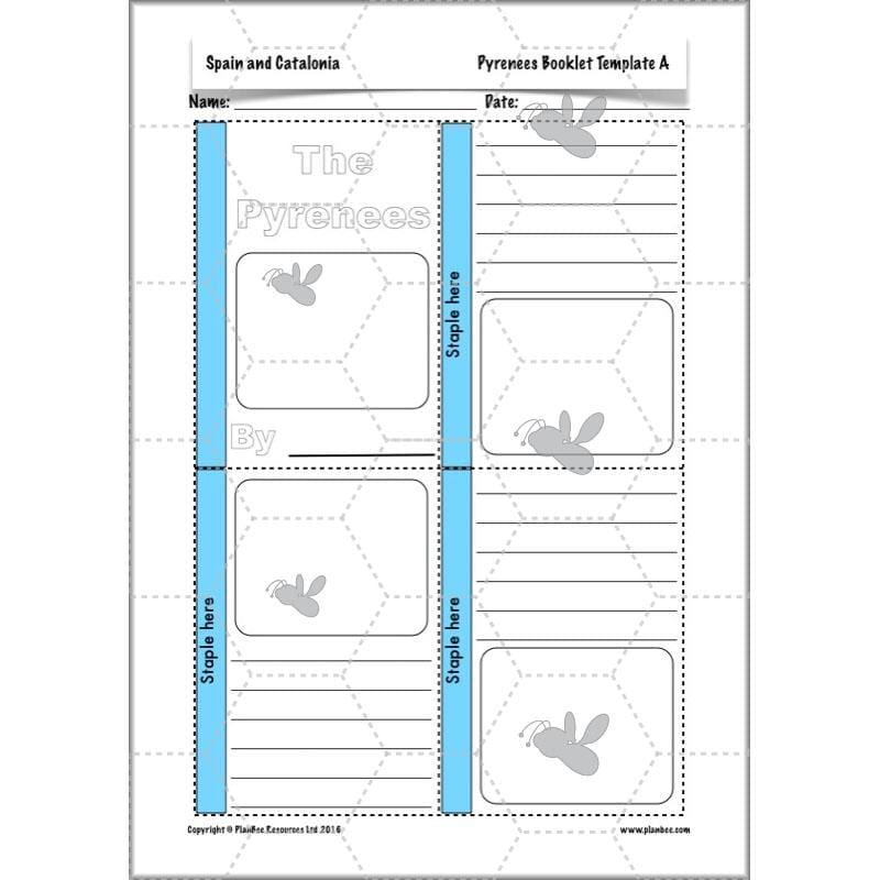 PlanBee Spain and Catalonia: KS2 Geography scheme of work Year 3 & Year 4