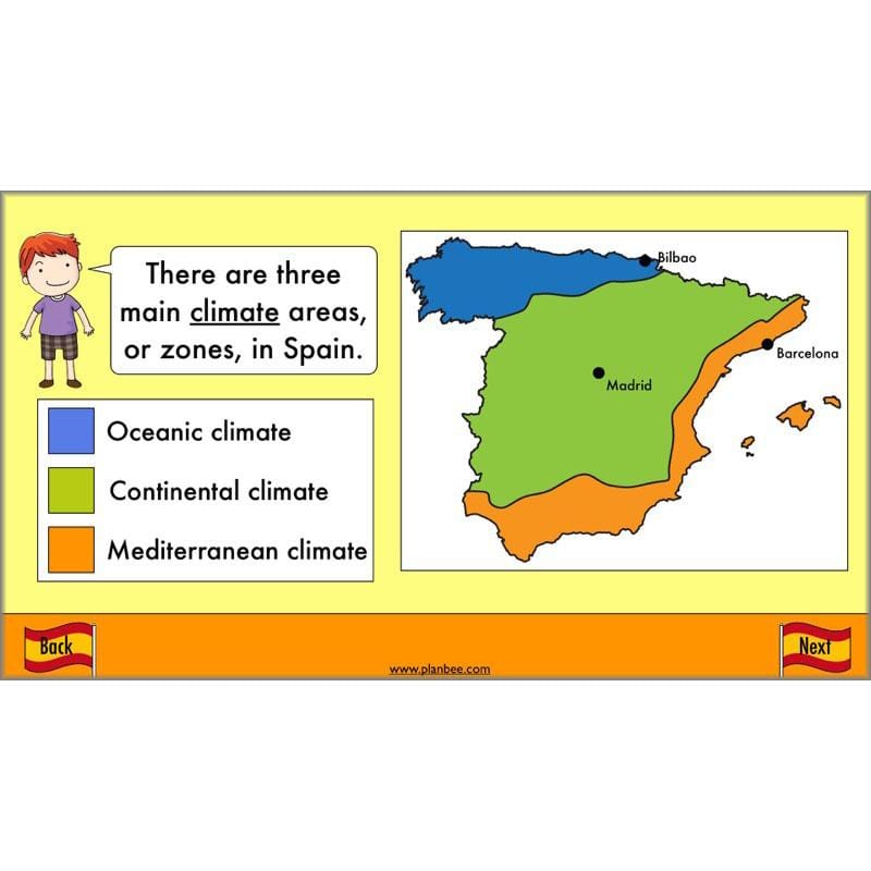 PlanBee Spain and Catalonia: KS2 Geography scheme of work Year 3 & Year 4
