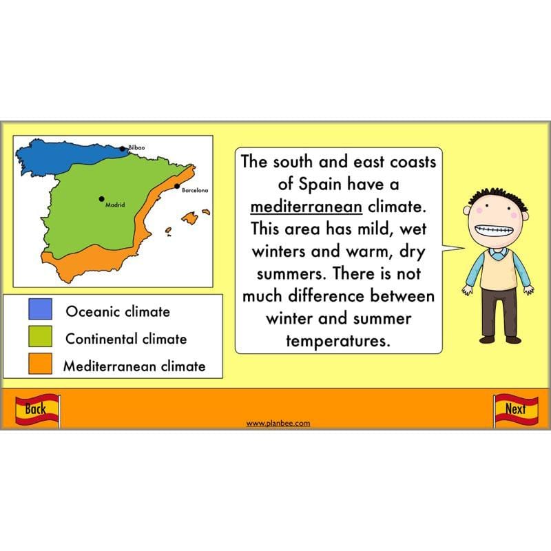 PlanBee Spain and Catalonia: KS2 Geography scheme of work Year 3 & Year 4