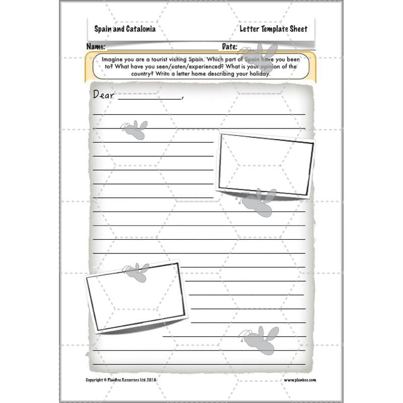 PlanBee Spain and Catalonia: KS2 Geography scheme of work Year 3 & Year 4