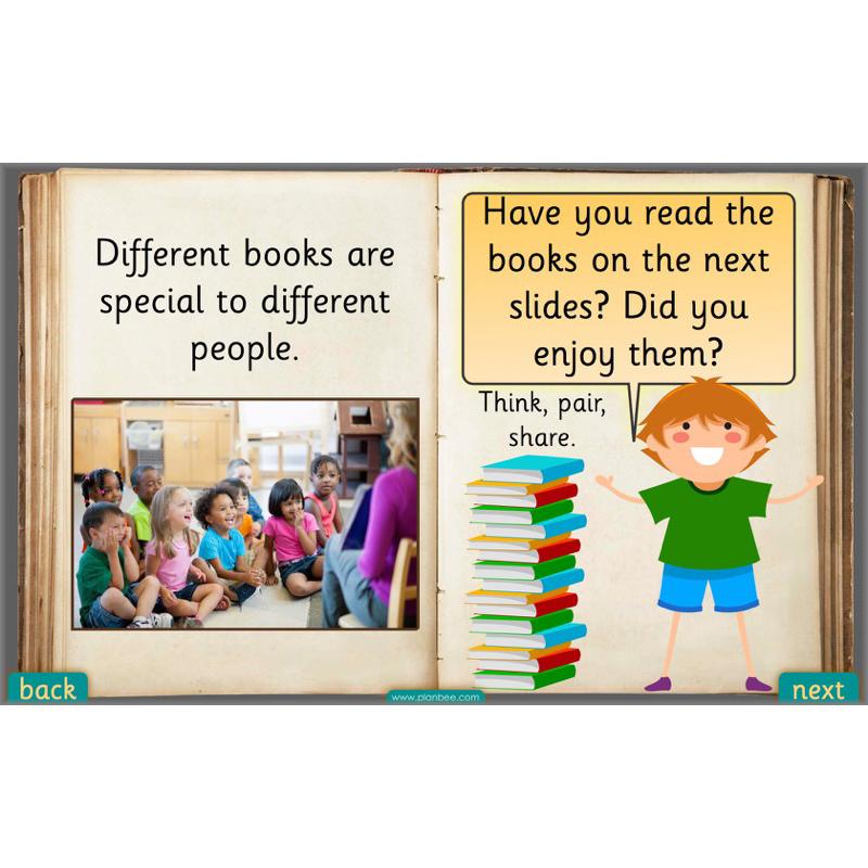 PlanBee Exploring Special Books KS1 RE downloadable lesson pack